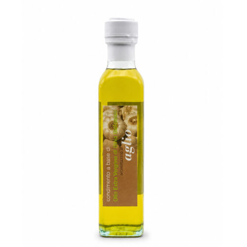 Bio-Olivenöl extra vergine Würzöl mit Knoblaucharoma