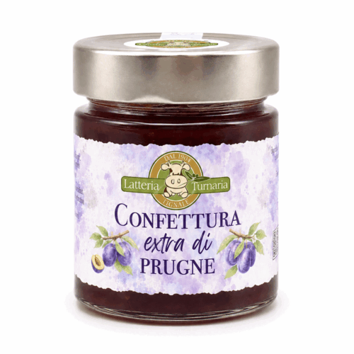 Extra-Pflaumenkonfitüre aus violetten Pflaumen - 250 g